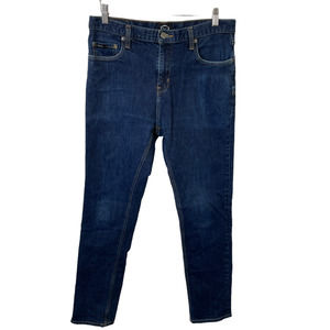 RVCA Men’s Size 34x31 Daggers Denim Slim Straight Medium Wash Blue Jeans